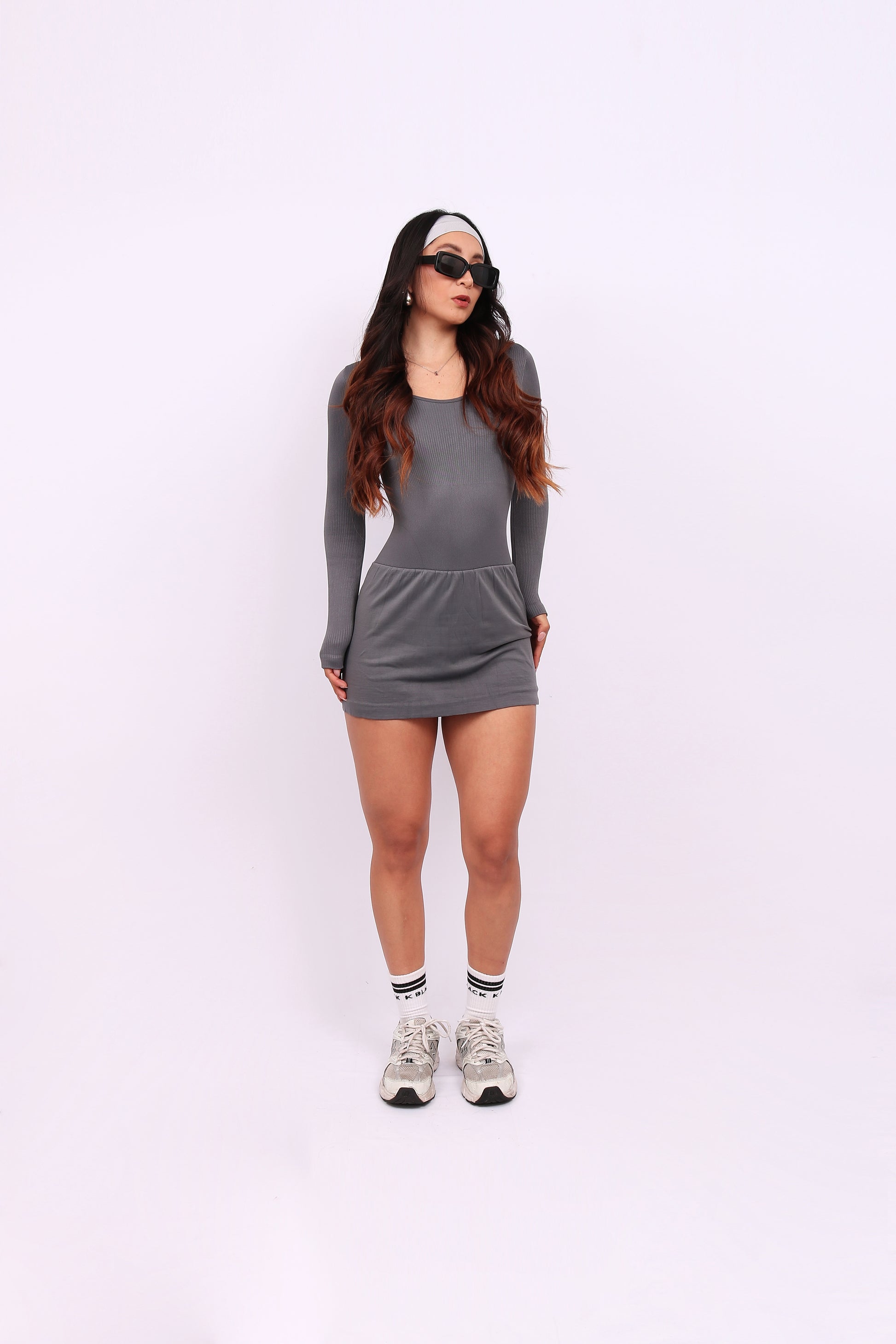SHORT SKIRT LILY GRAY