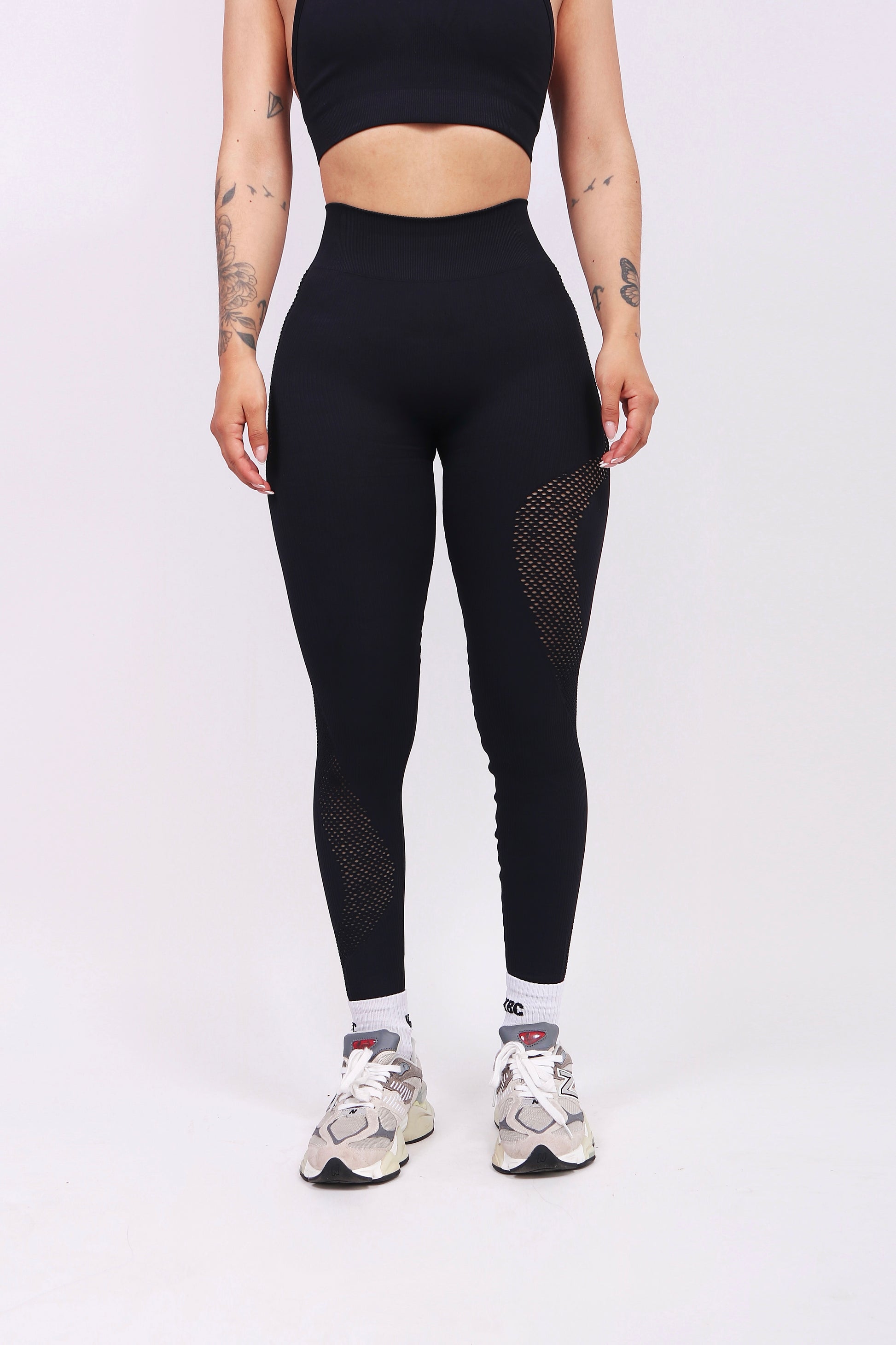 SET MESH BLACK (push up interno)