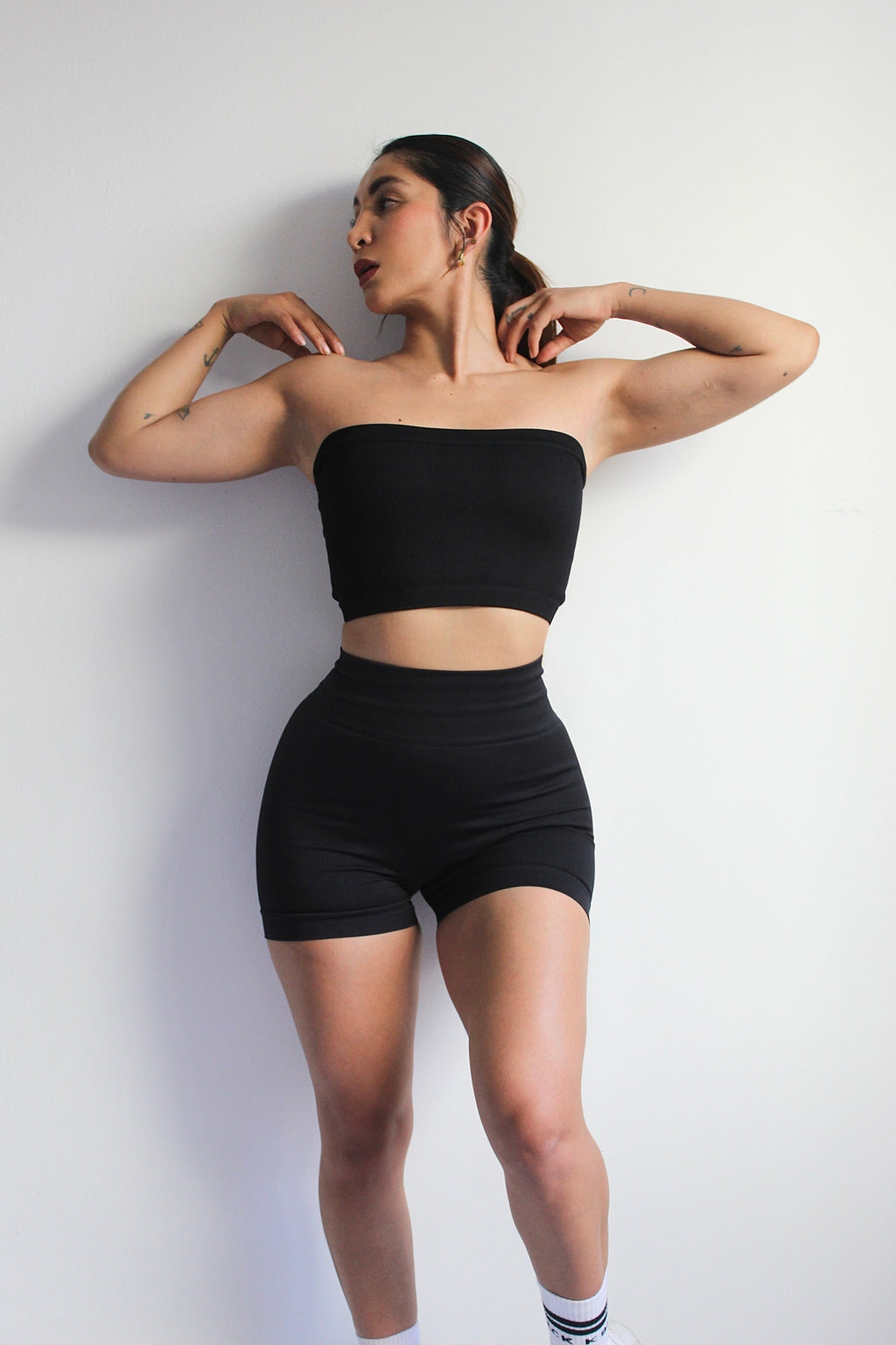 SET SHORT LOVE BLACK (PUSH UP)