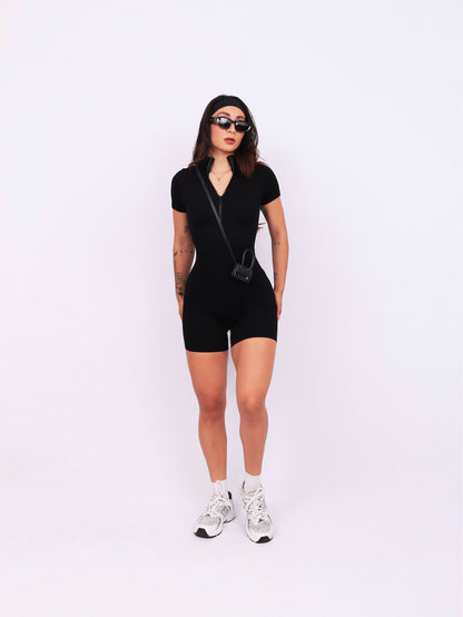 JUMPSUIT SHORT NE BLACK