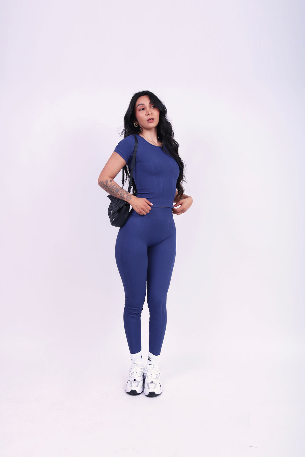 SET KYLIE NAVY (push up interno)