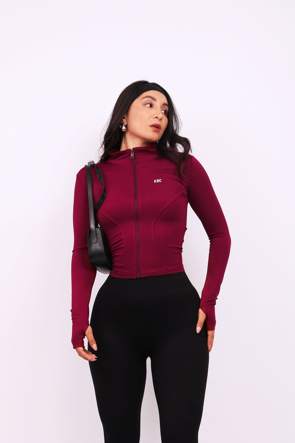JACKET LULU BURGUNDY
