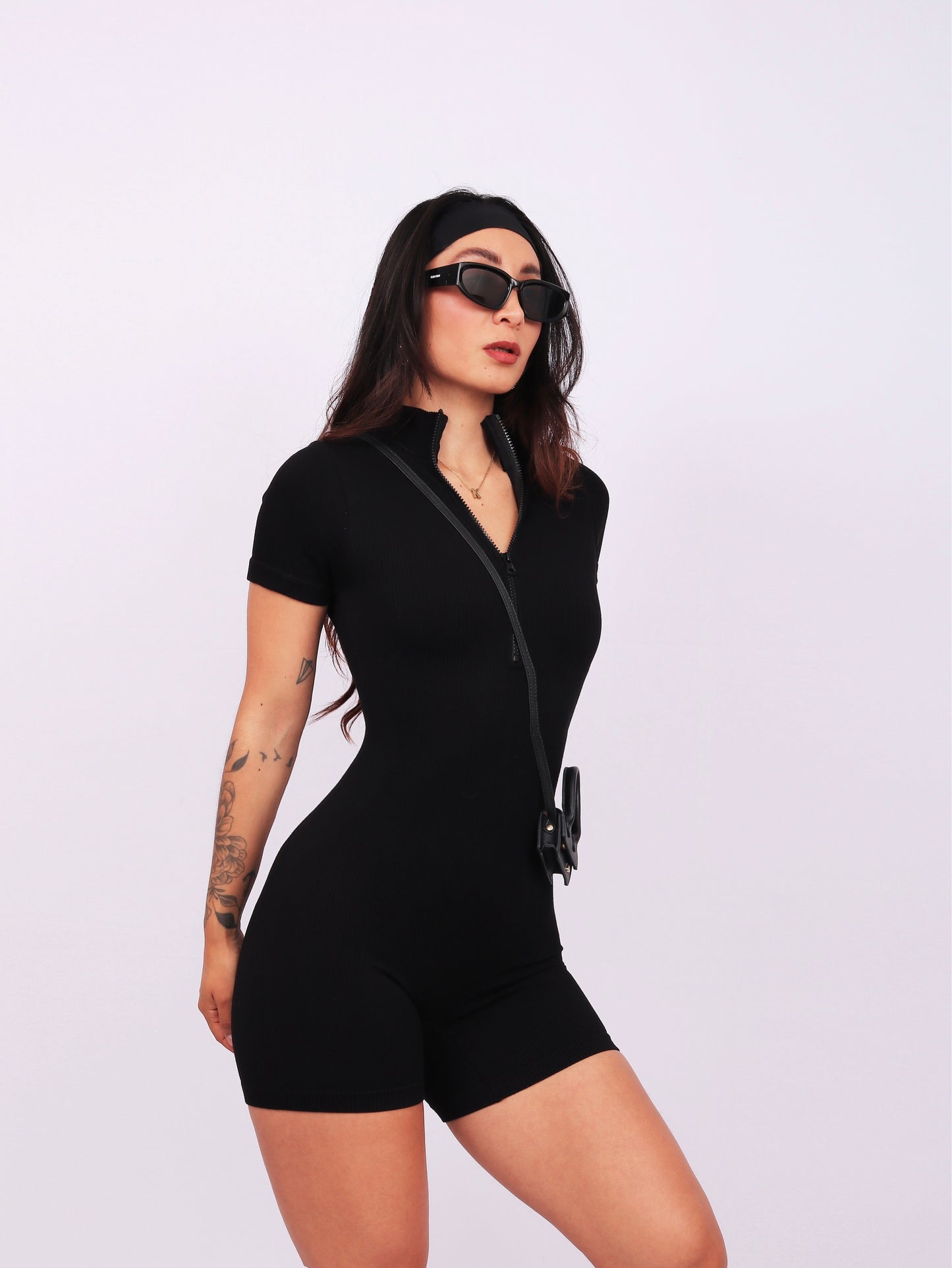 JUMPSUIT SHORT NE BLACK