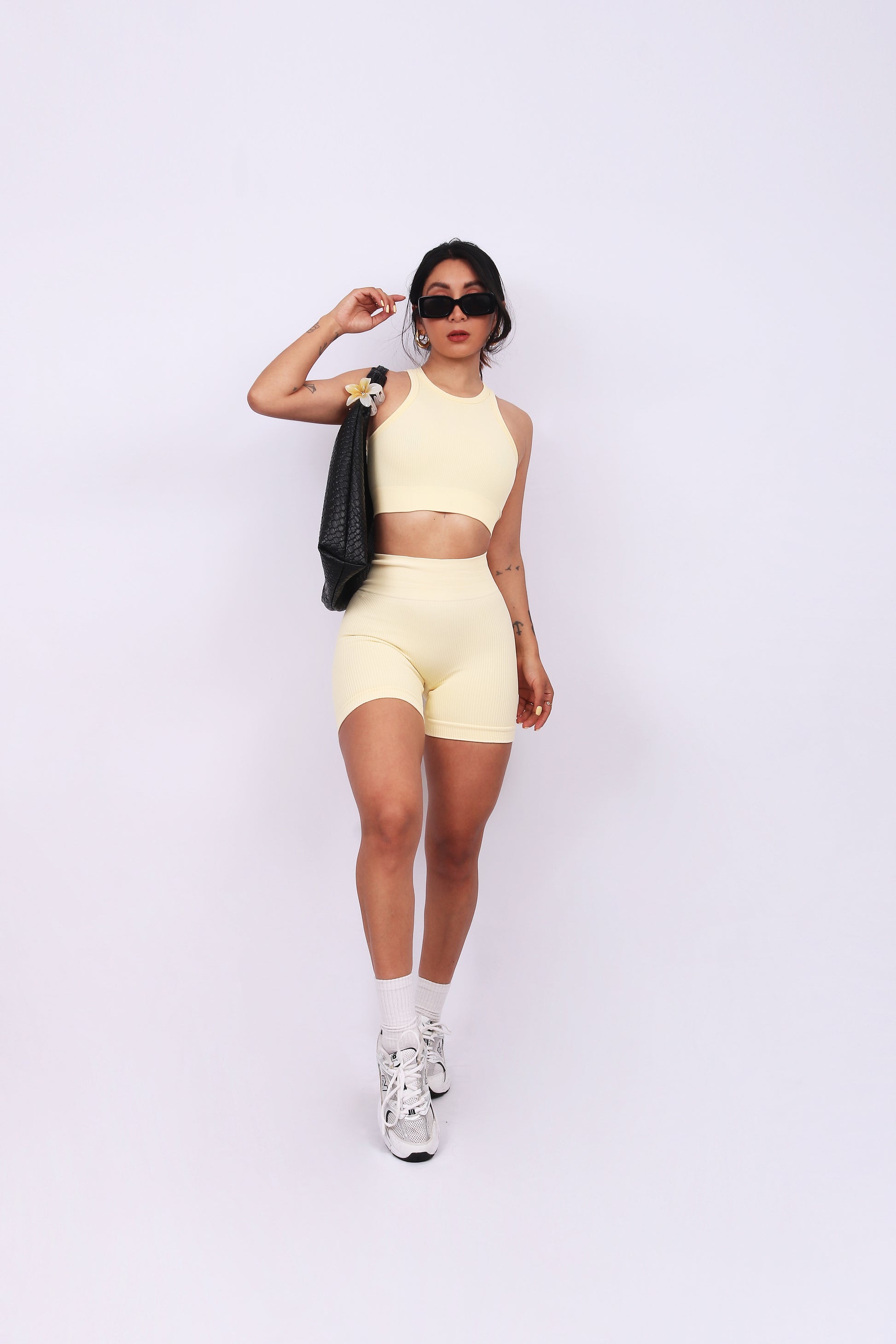 SET SHORT REGINA BUTTER YELLOW (sin push up)
