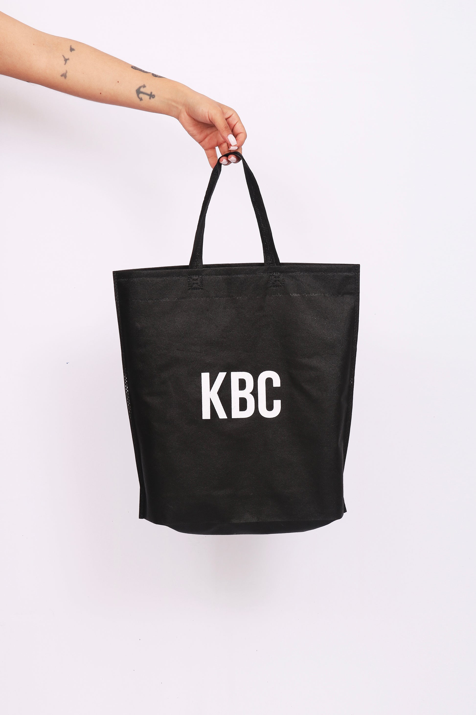 TOTE BAG BLACK K
