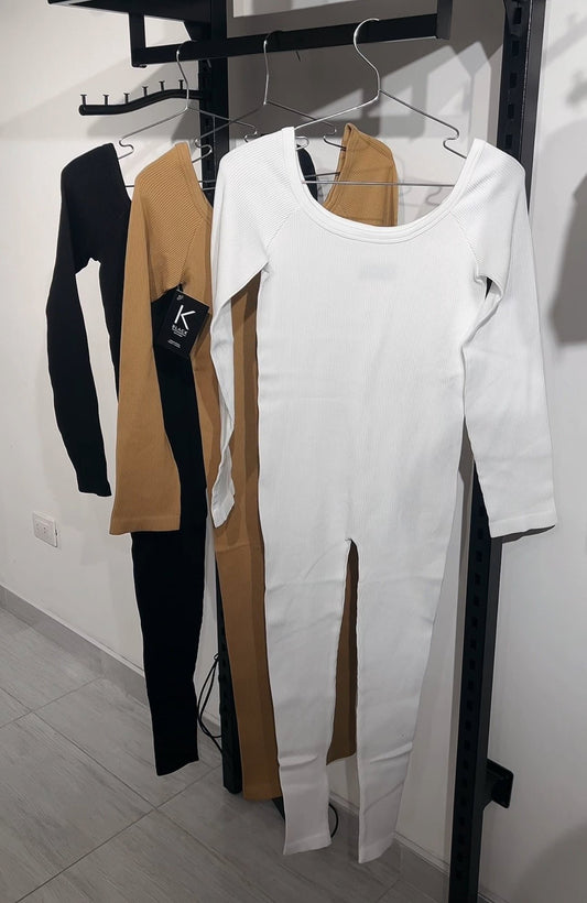 JUMPSUIT JK WHITE C