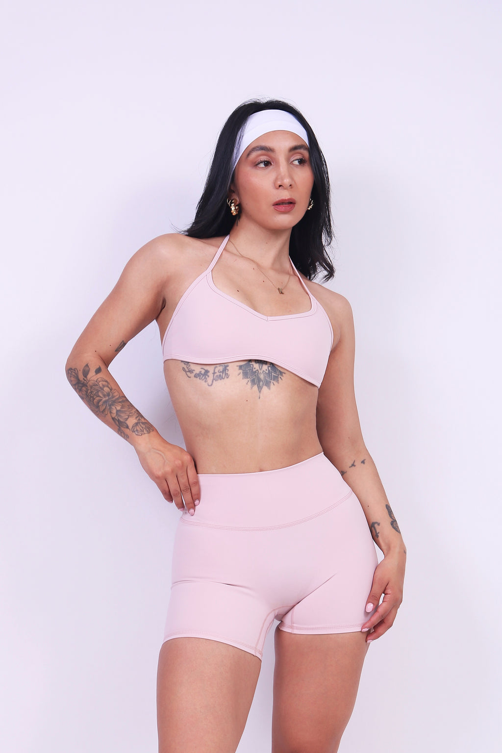 SET SHORT LATTE ROSE