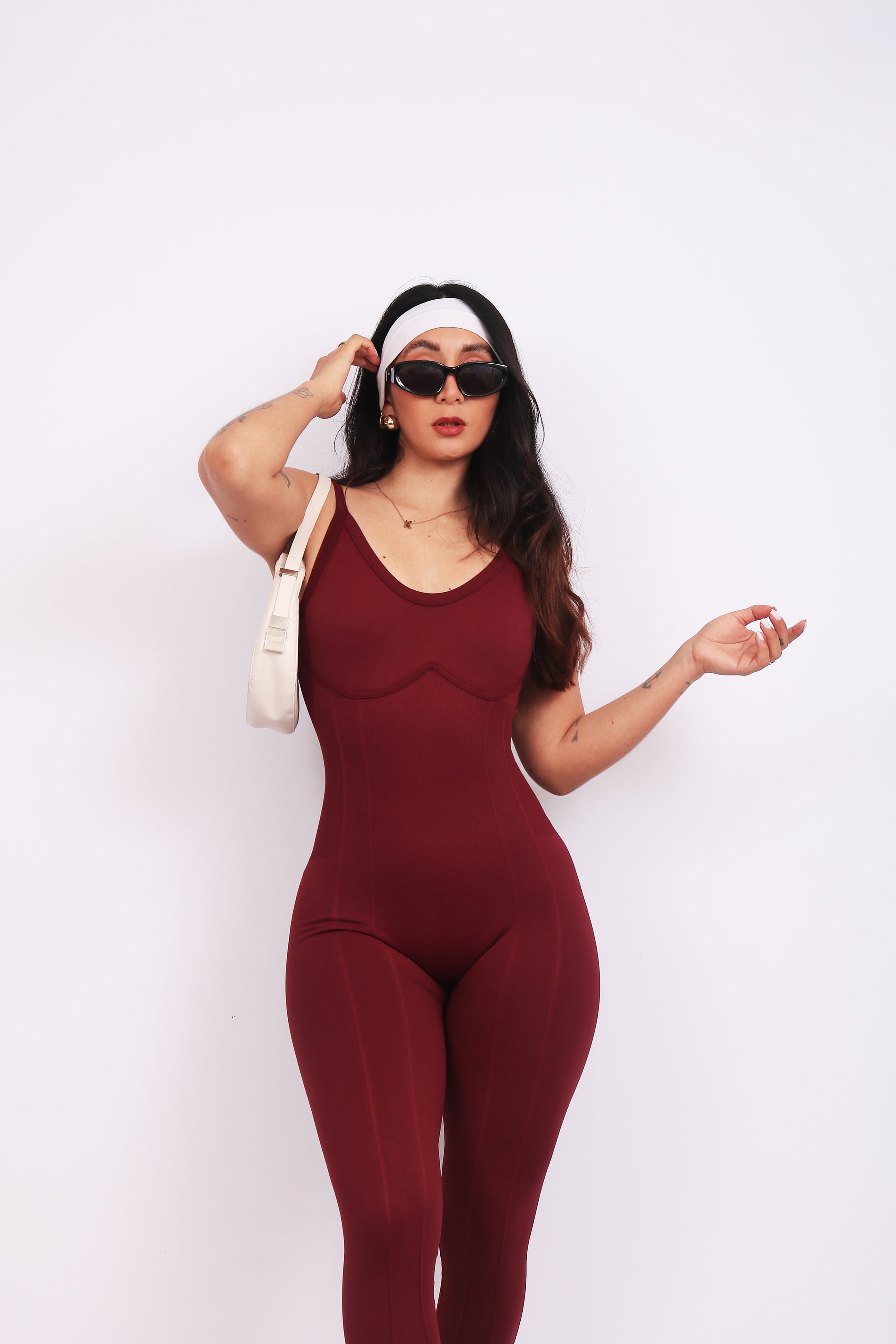 JUMPSUIT HAILEY BURGUNDY
