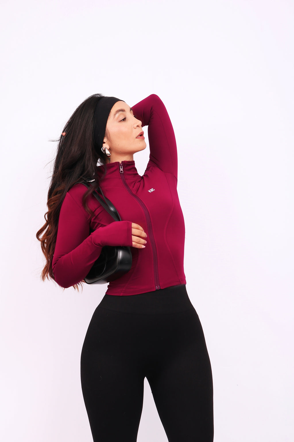 JACKET LULU BURGUNDY