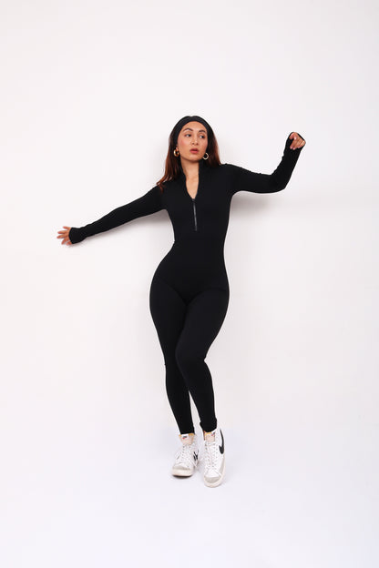 JUMPSUIT POWER BLACK