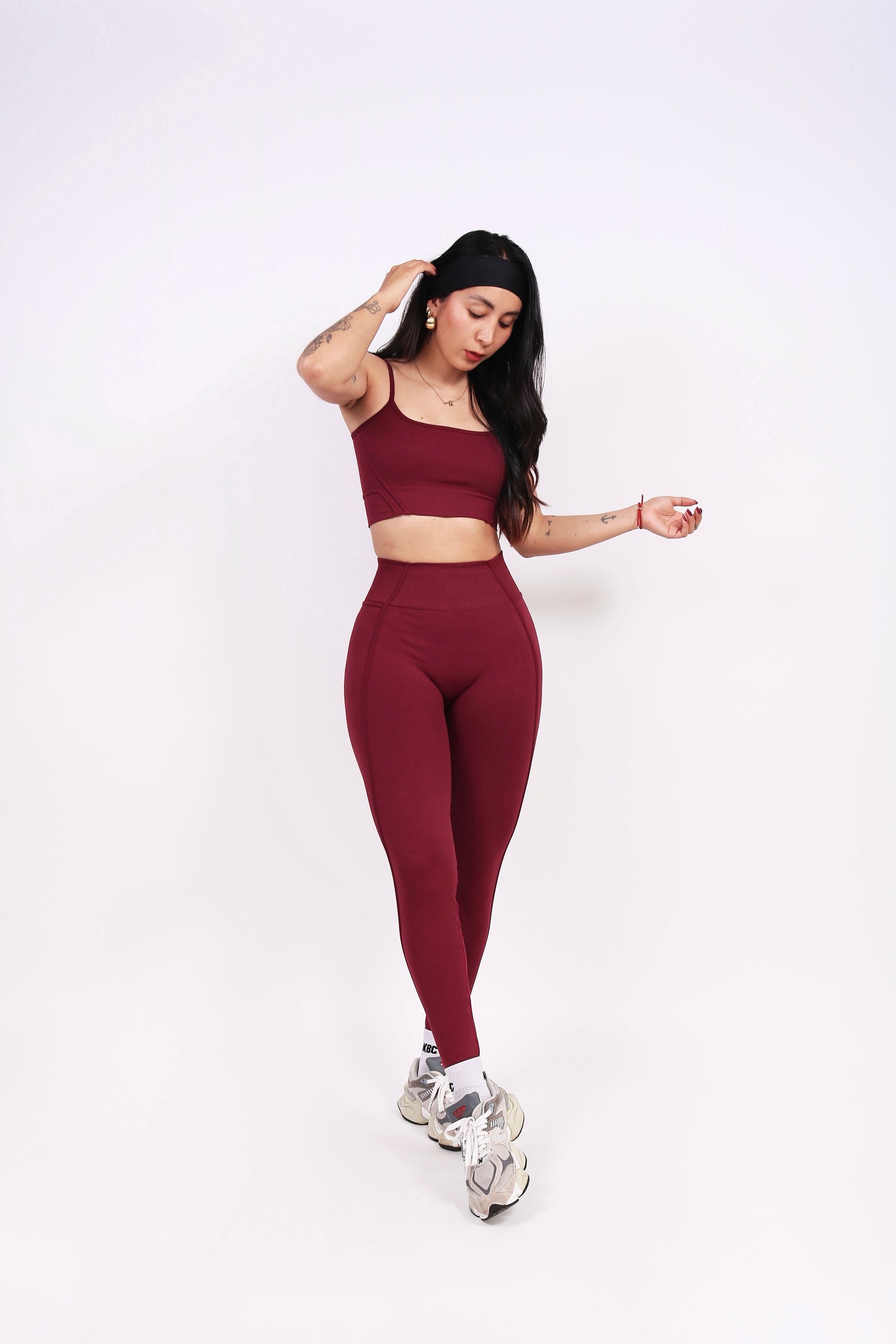 SET BASIC BURGUNDY (sin push up)