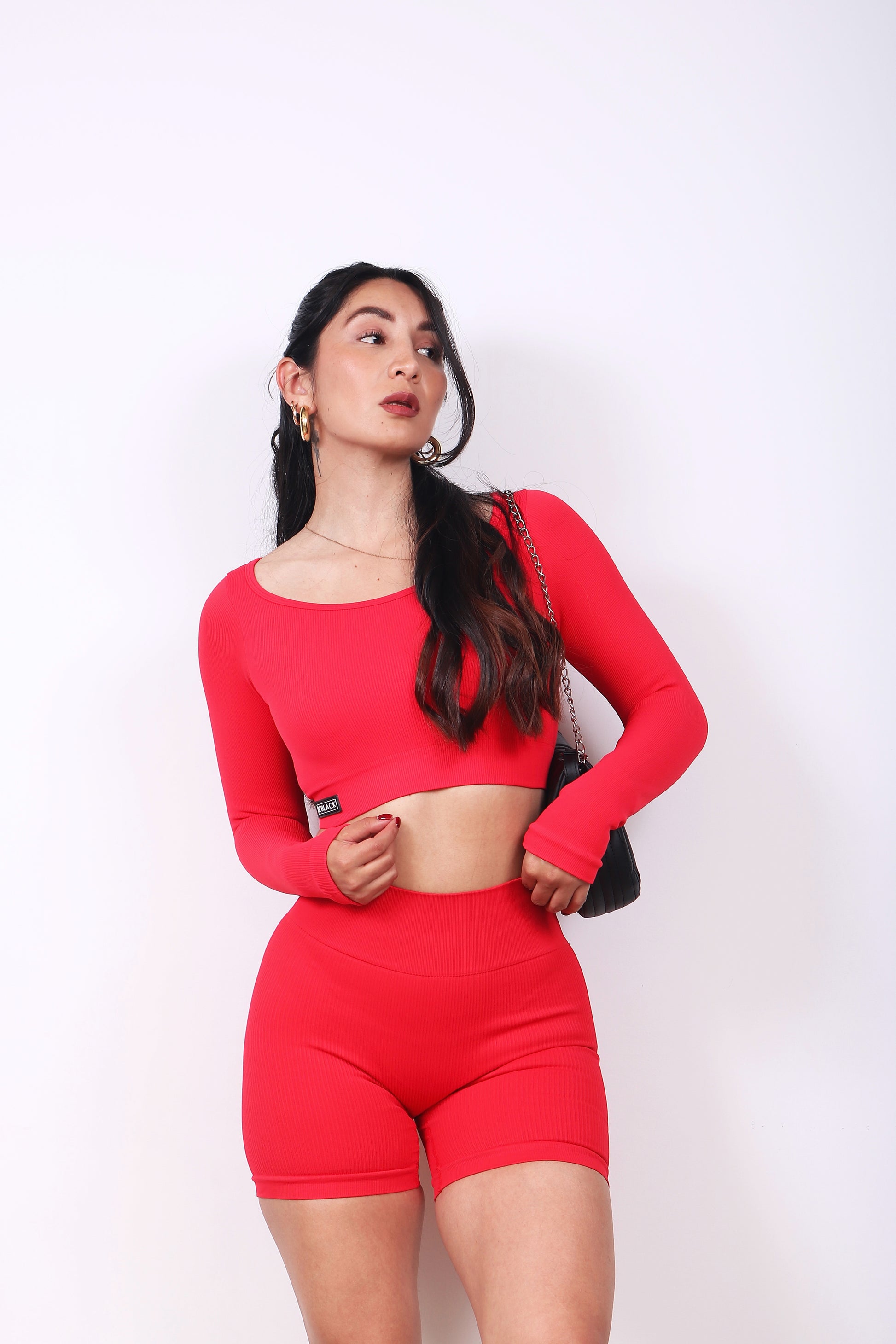 SET SHORT LILY CHILLI (sin push up)