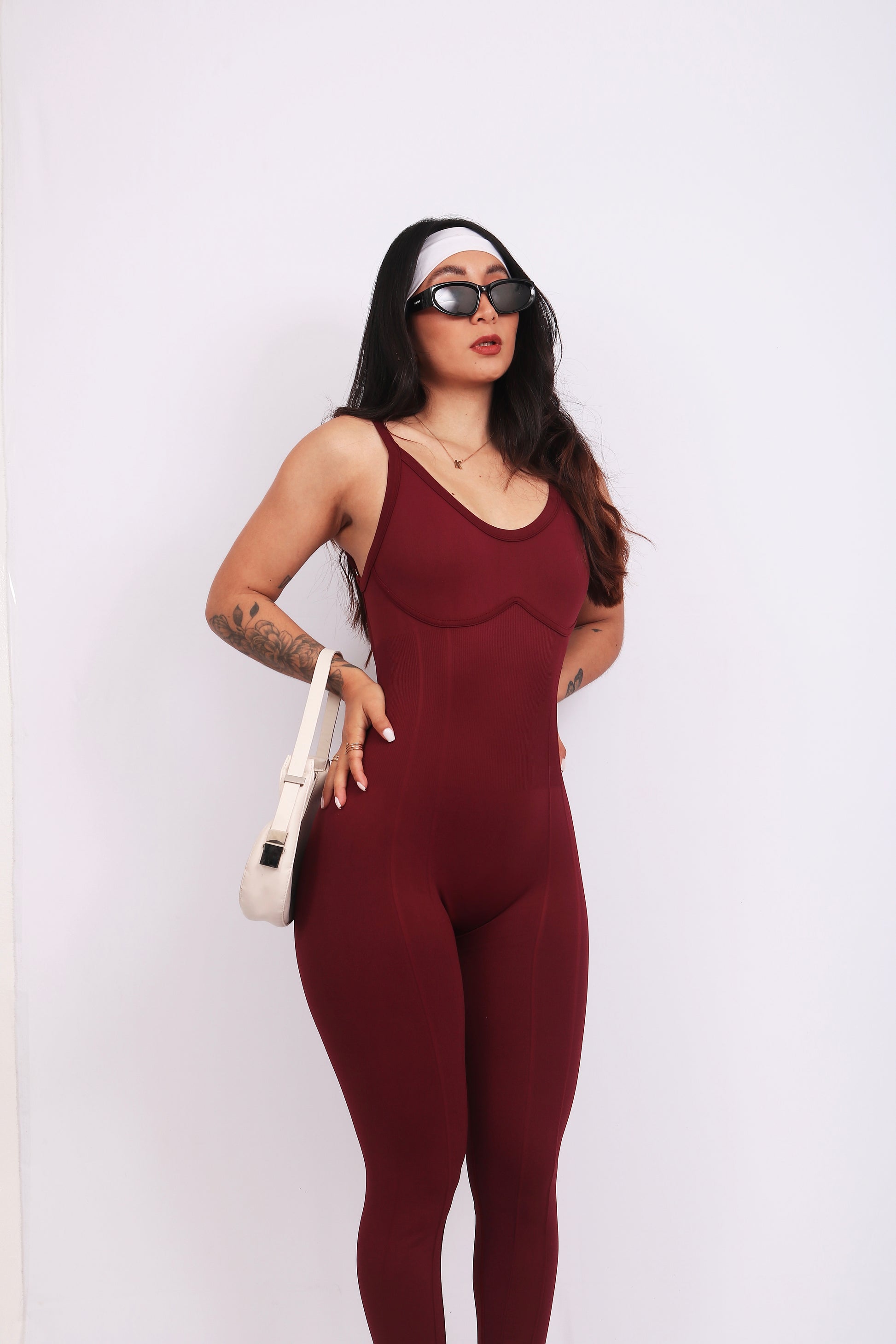 JUMPSUIT HAILEY BURGUNDY