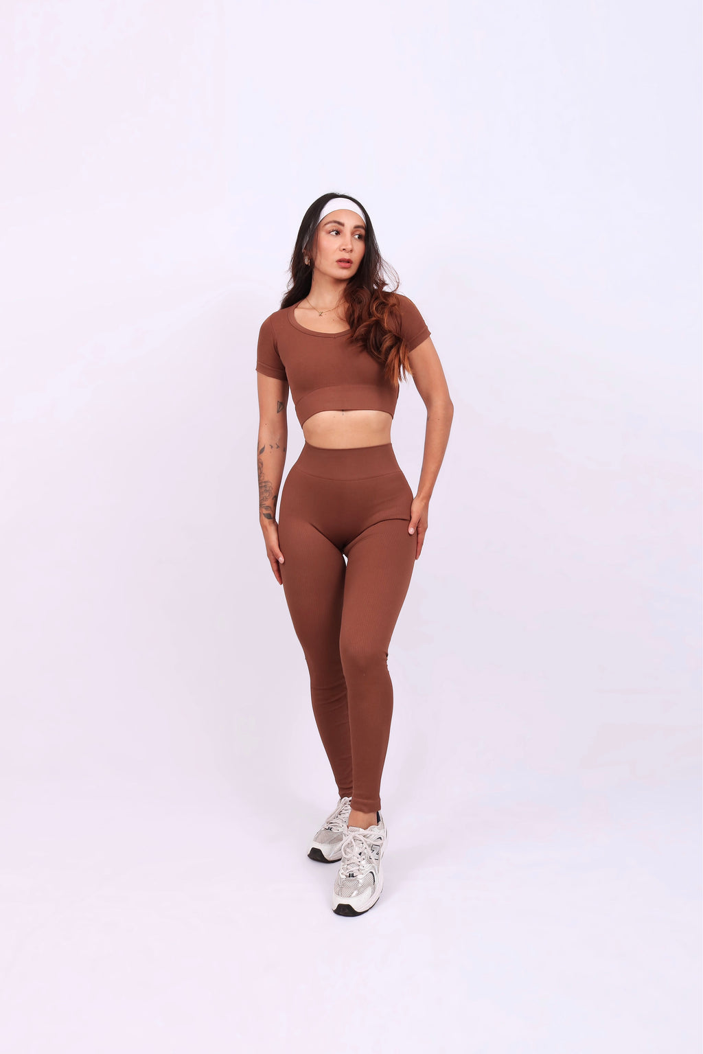 LEGGINGS REGINA BROWN (PUSH UP INTERNO)
