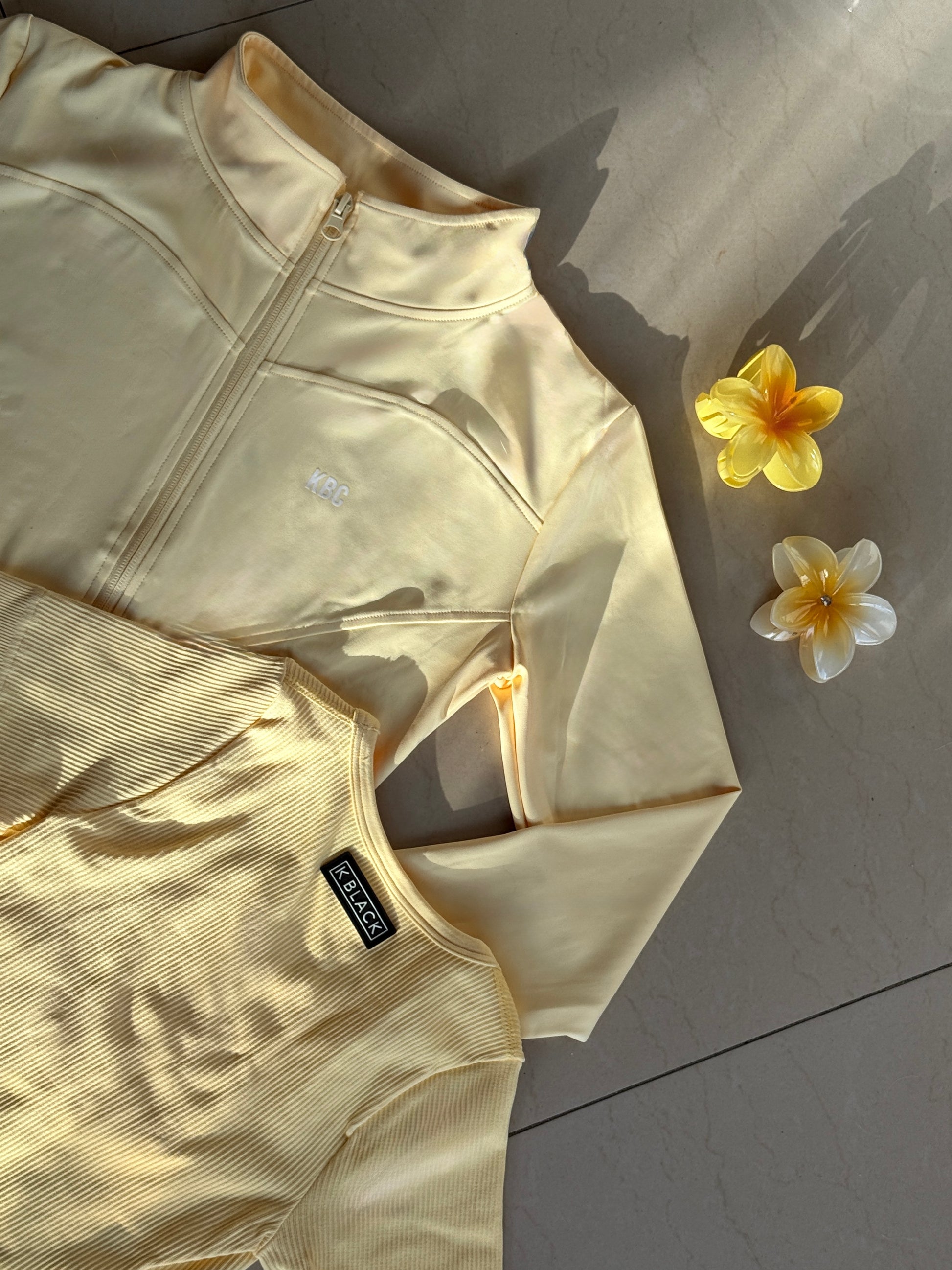 JACKET LULU BUTTER YELLOW