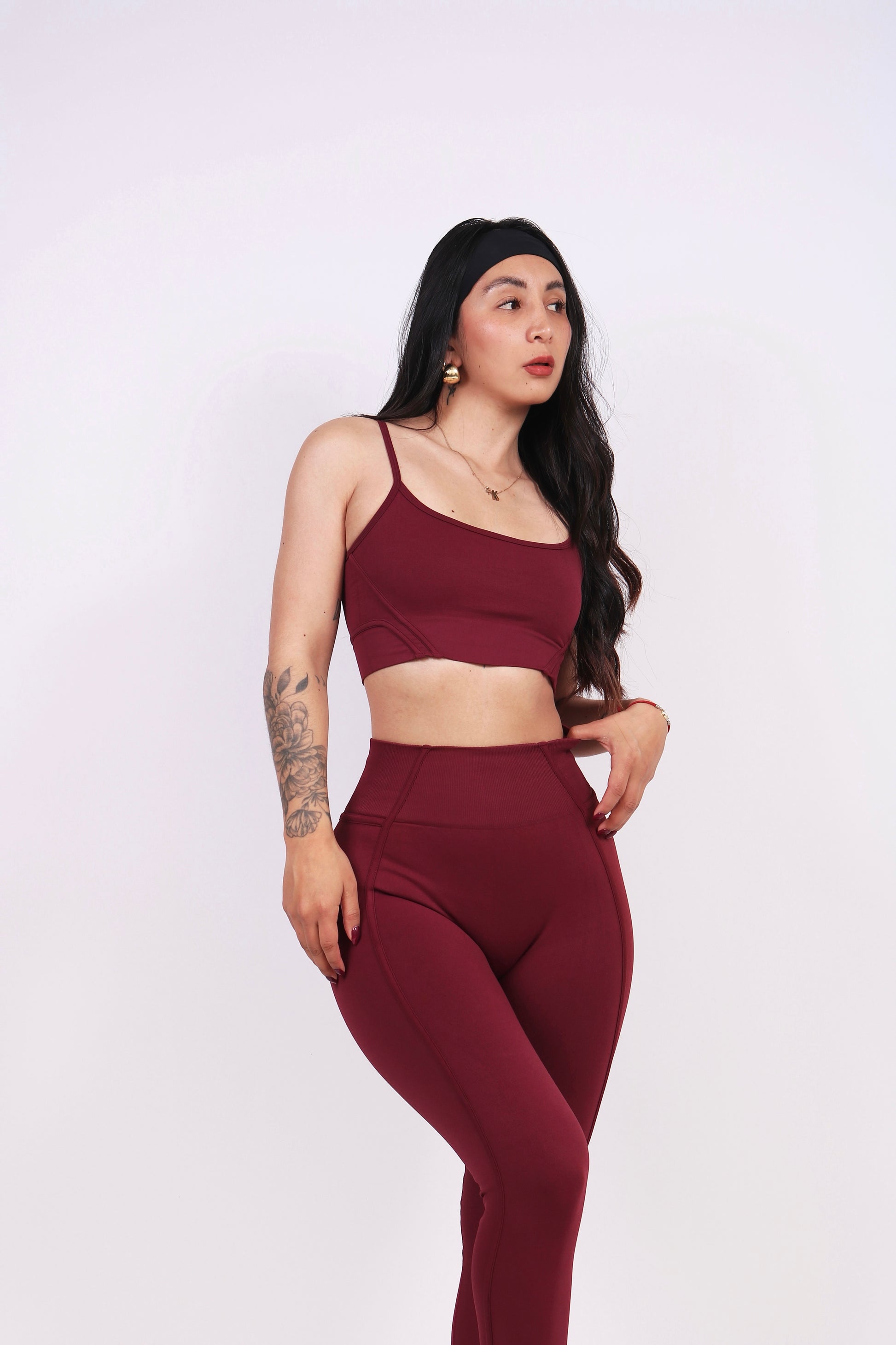 SET BASIC BURGUNDY (sin push up)