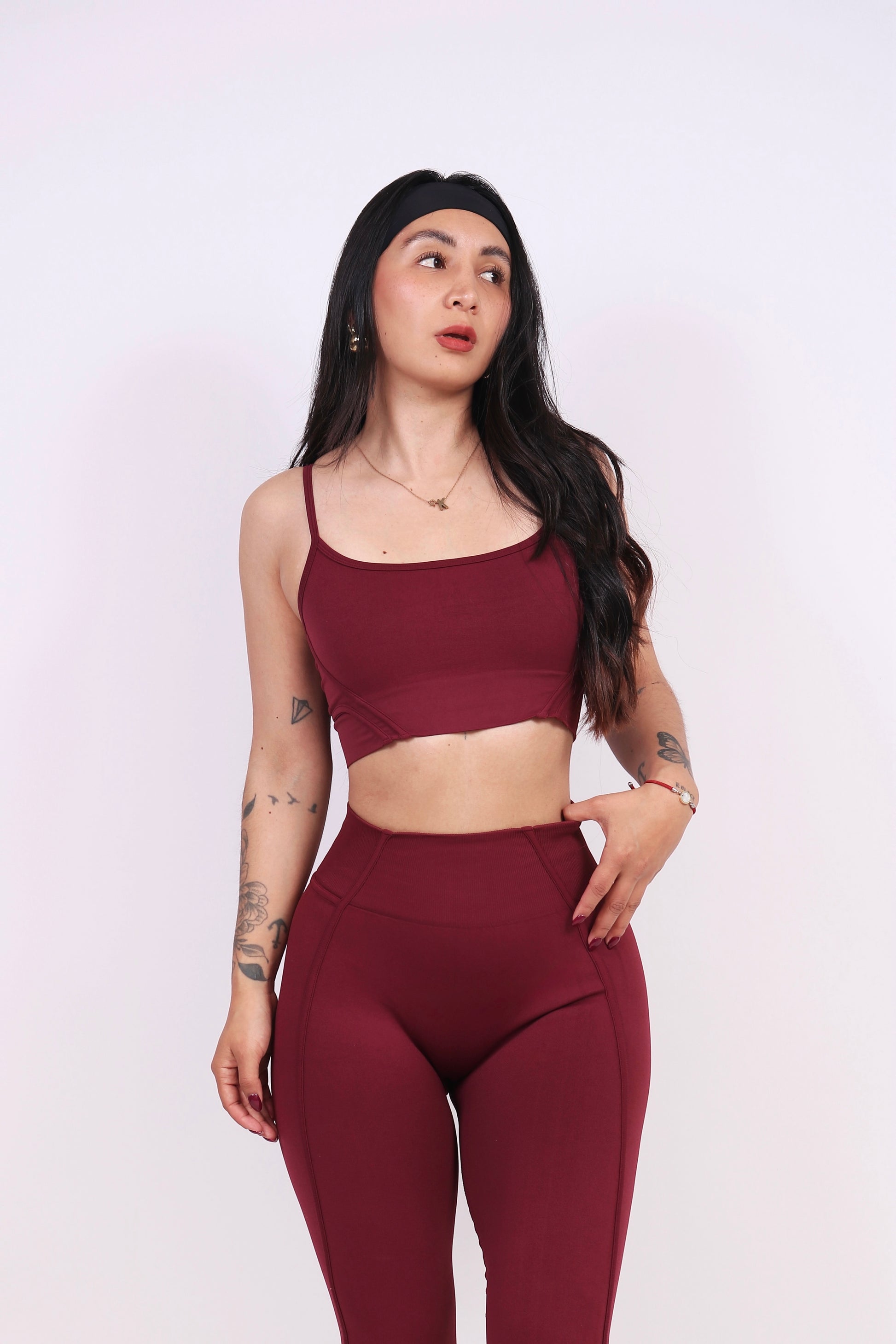 SET BASIC BURGUNDY (sin push up)