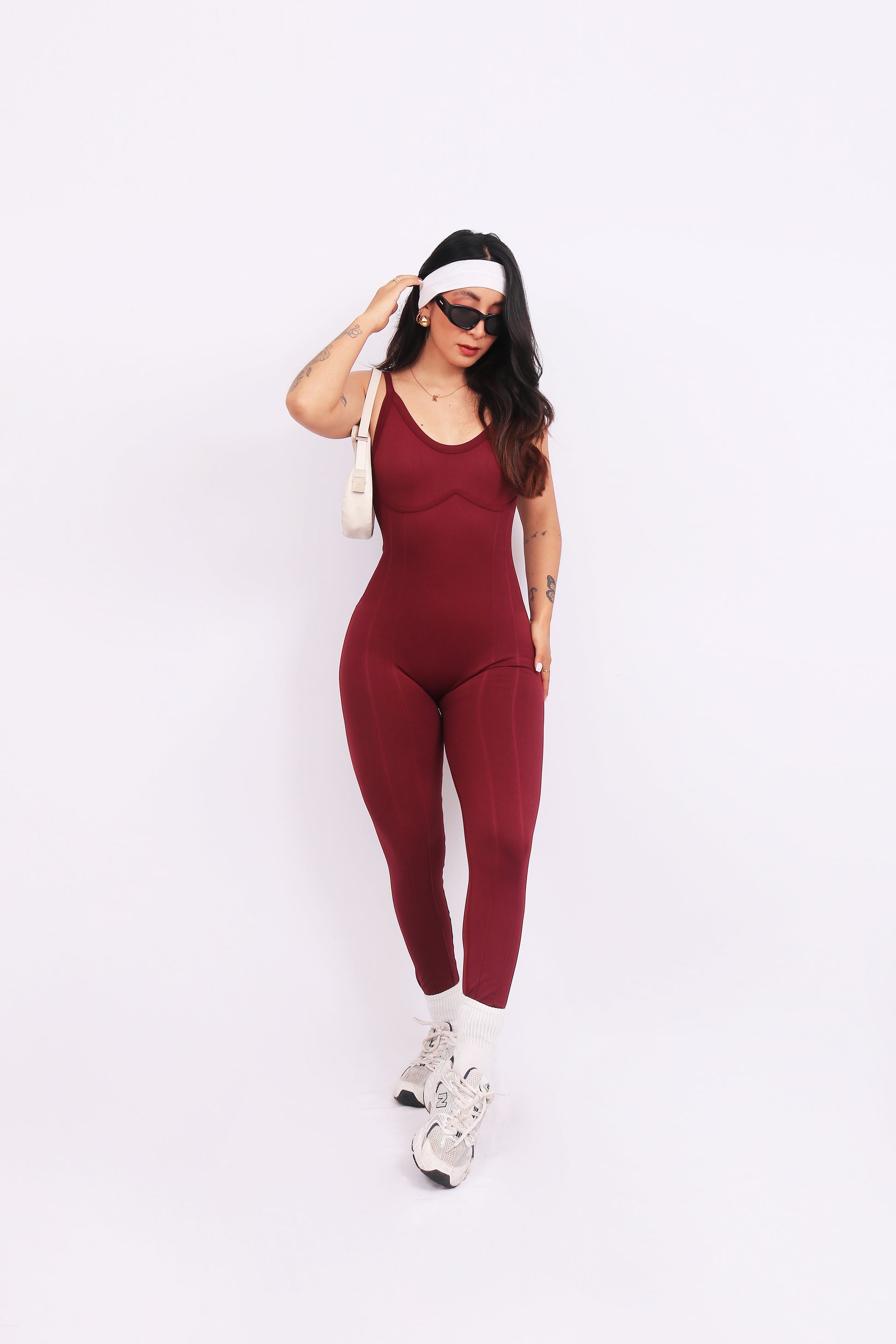 JUMPSUIT HAILEY BURGUNDY