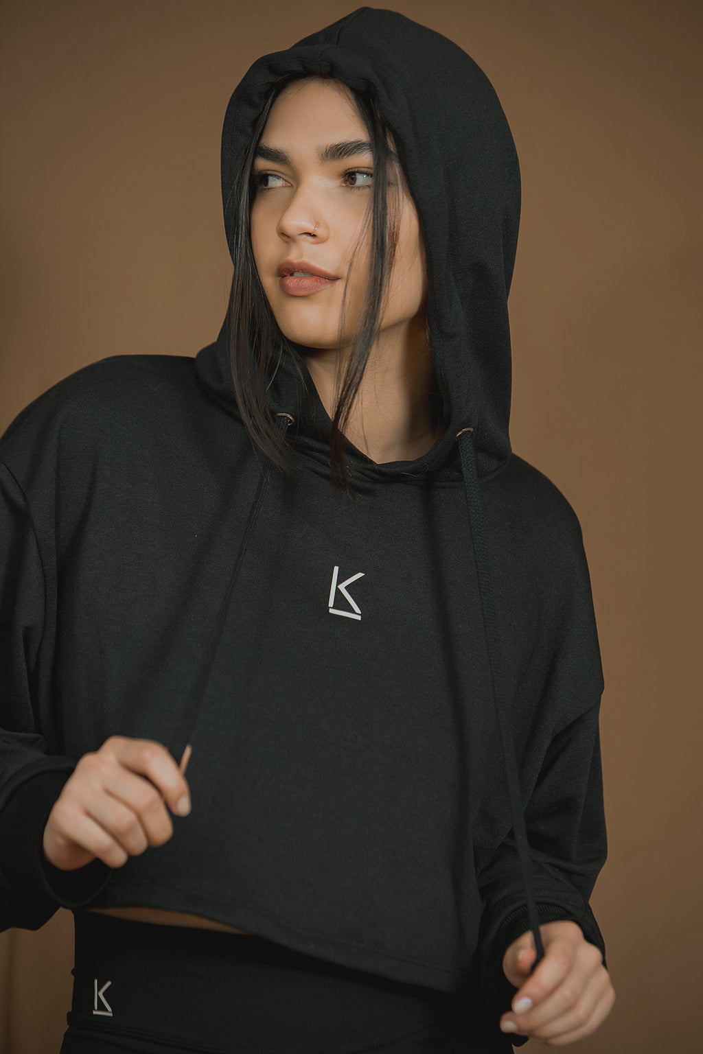 CROP TOP K BLACK